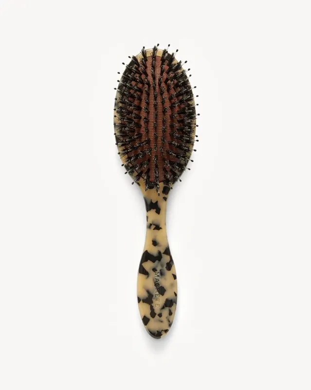 Everyday Hair Brush in Blonde Tortoise sold by Machete