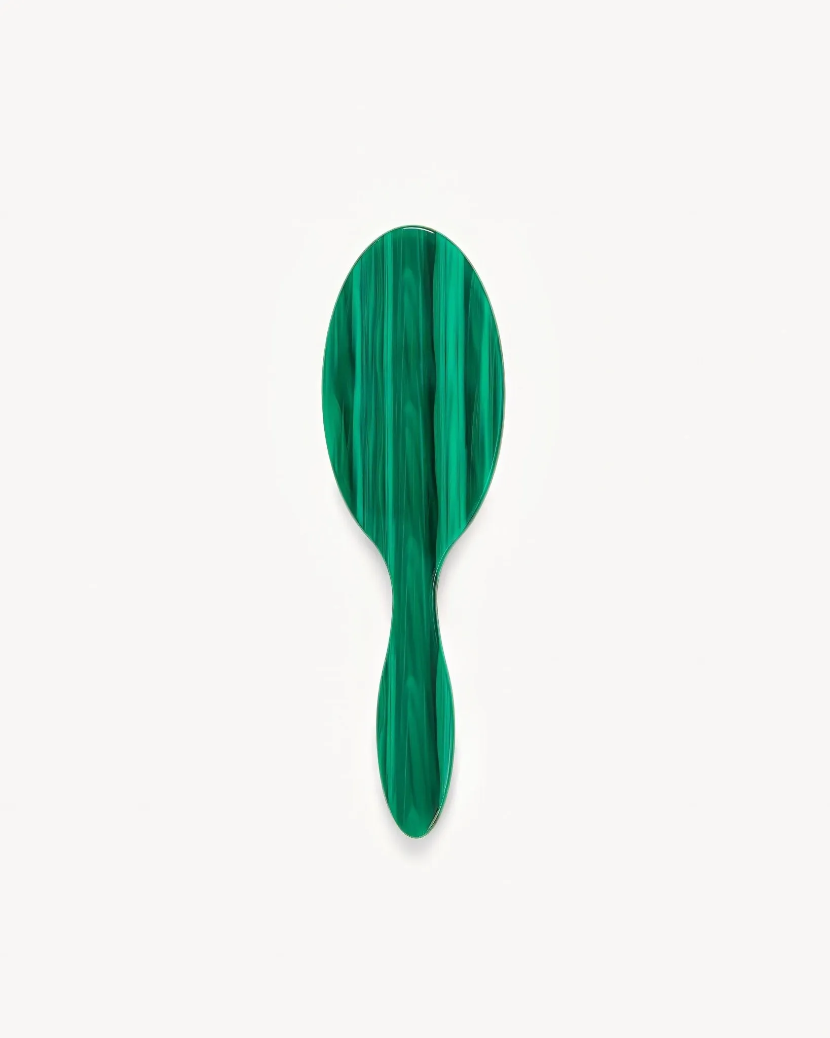 Travel Detangling Hair Brush in Malachite sold by Machete product image thumbnail 3