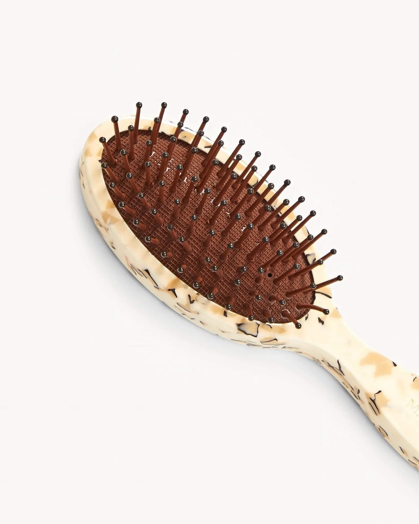 Travel Detangling Hair Brush in Terrazzo sold by Machete product image thumbnail 2
