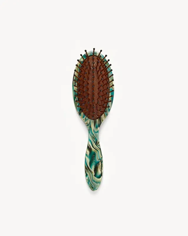 Travel Detangling Hair Brush in Stromanthe sold by Machete