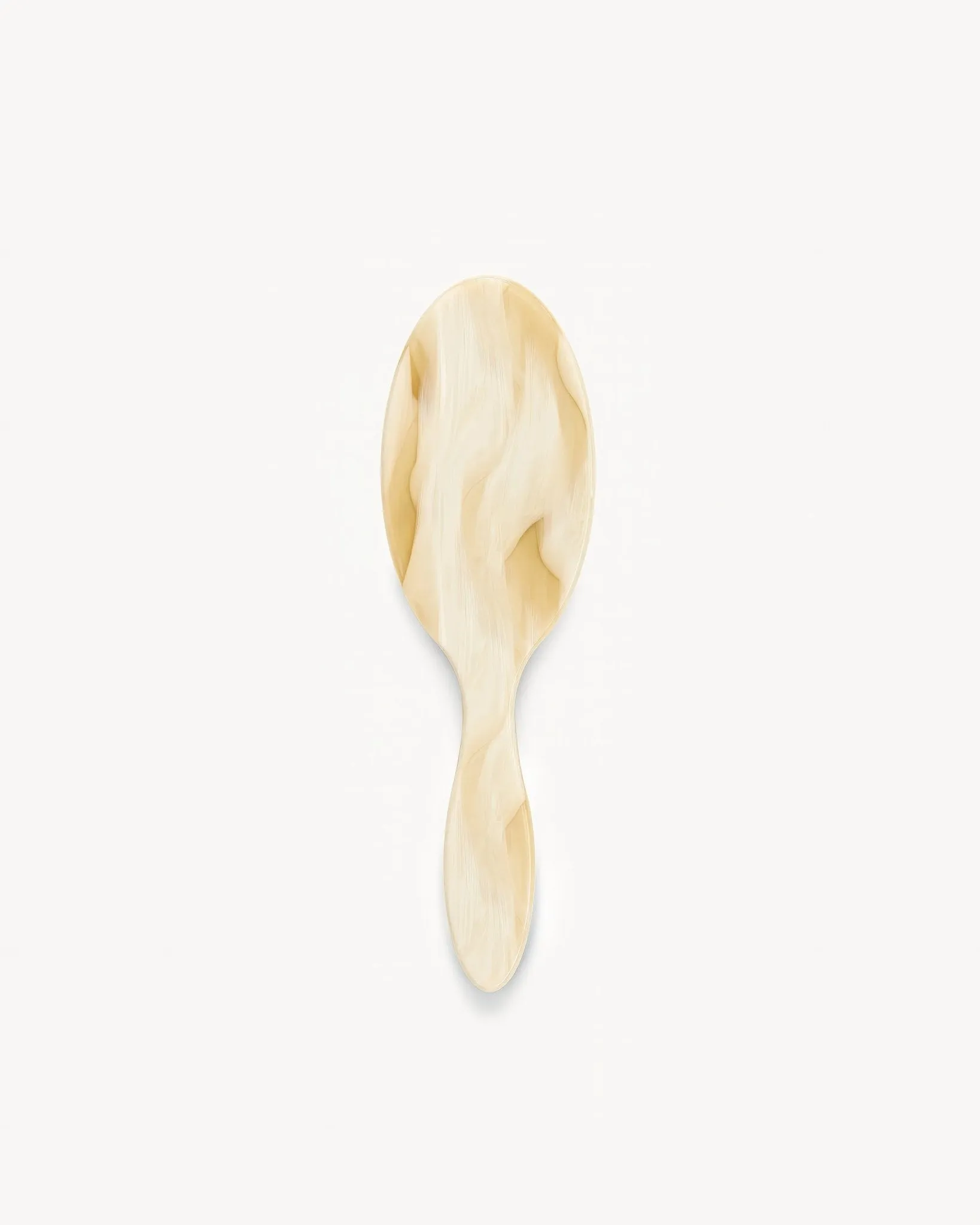 Travel Hair Brush in Alabaster sold by Machete product image thumbnail 3