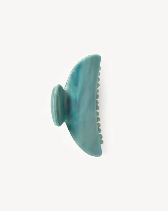 Midi Heirloom Claw in Jadeite sold by Machete