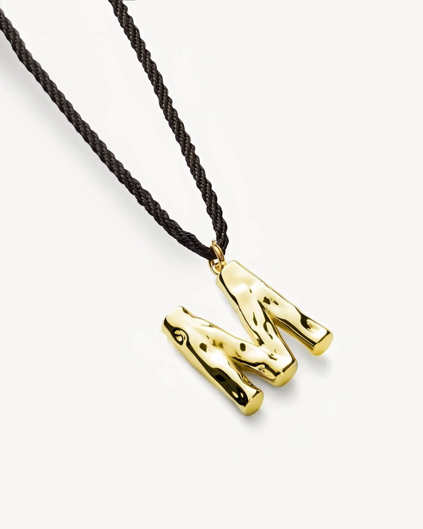 Grande Monogram Necklace in Gold sold by Machete product image thumbnail 2