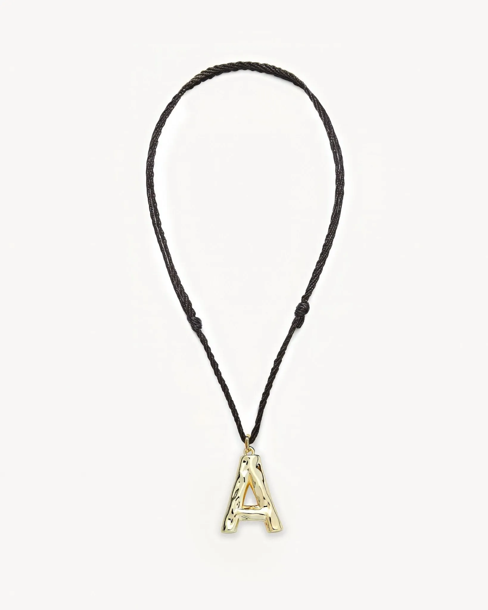 Grande Monogram Necklace in Gold sold by Machete product image thumbnail 4