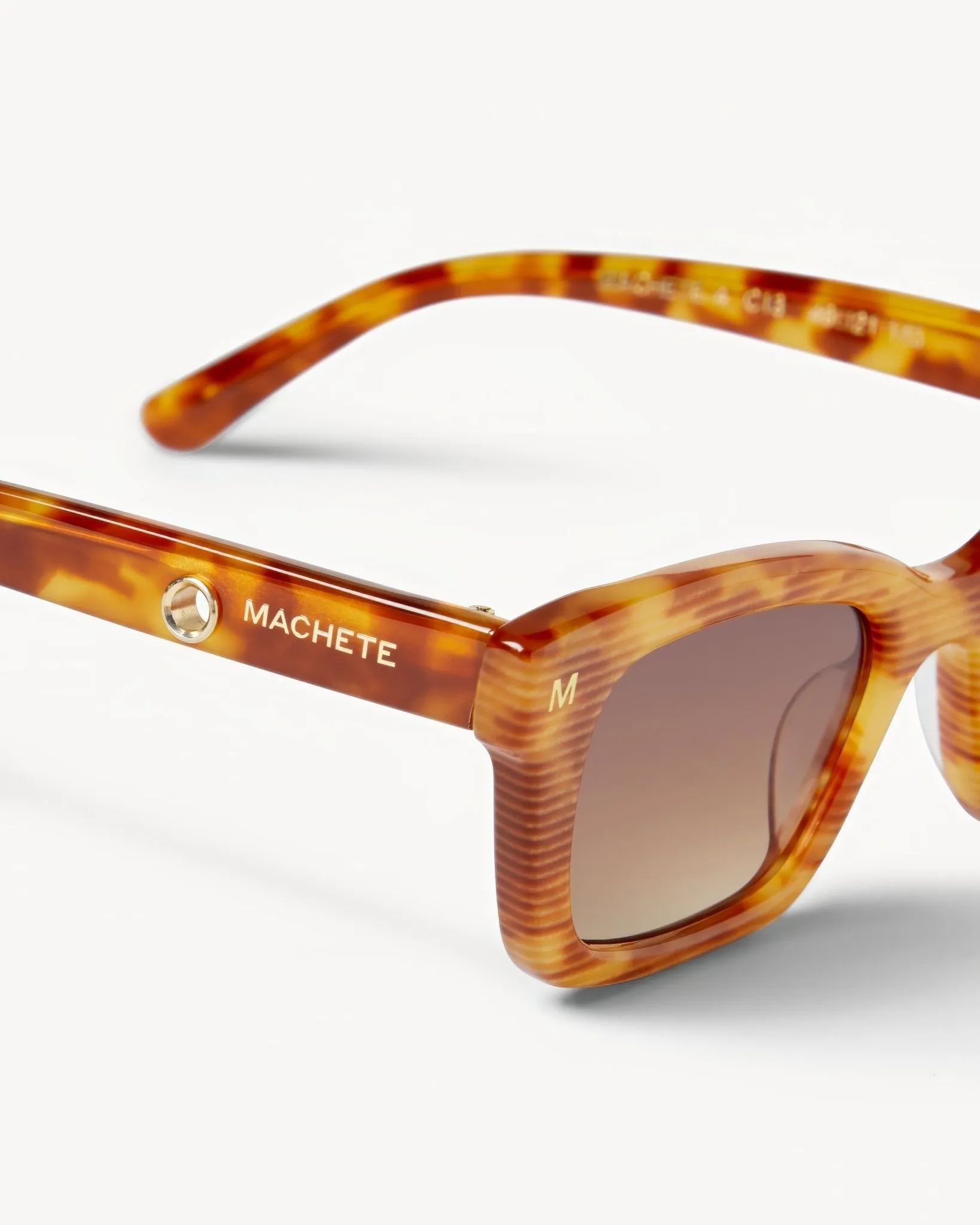 Ruby Sunglasses in Light Tortoise Stripe sold by Machete product image thumbnail 2