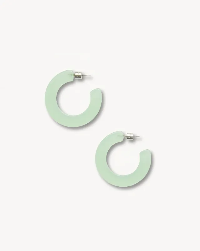 Kate Hoops in Sea Glass made by Machete
