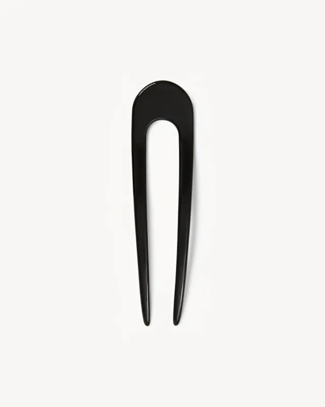 French Hair Pin in Black sold by Machete