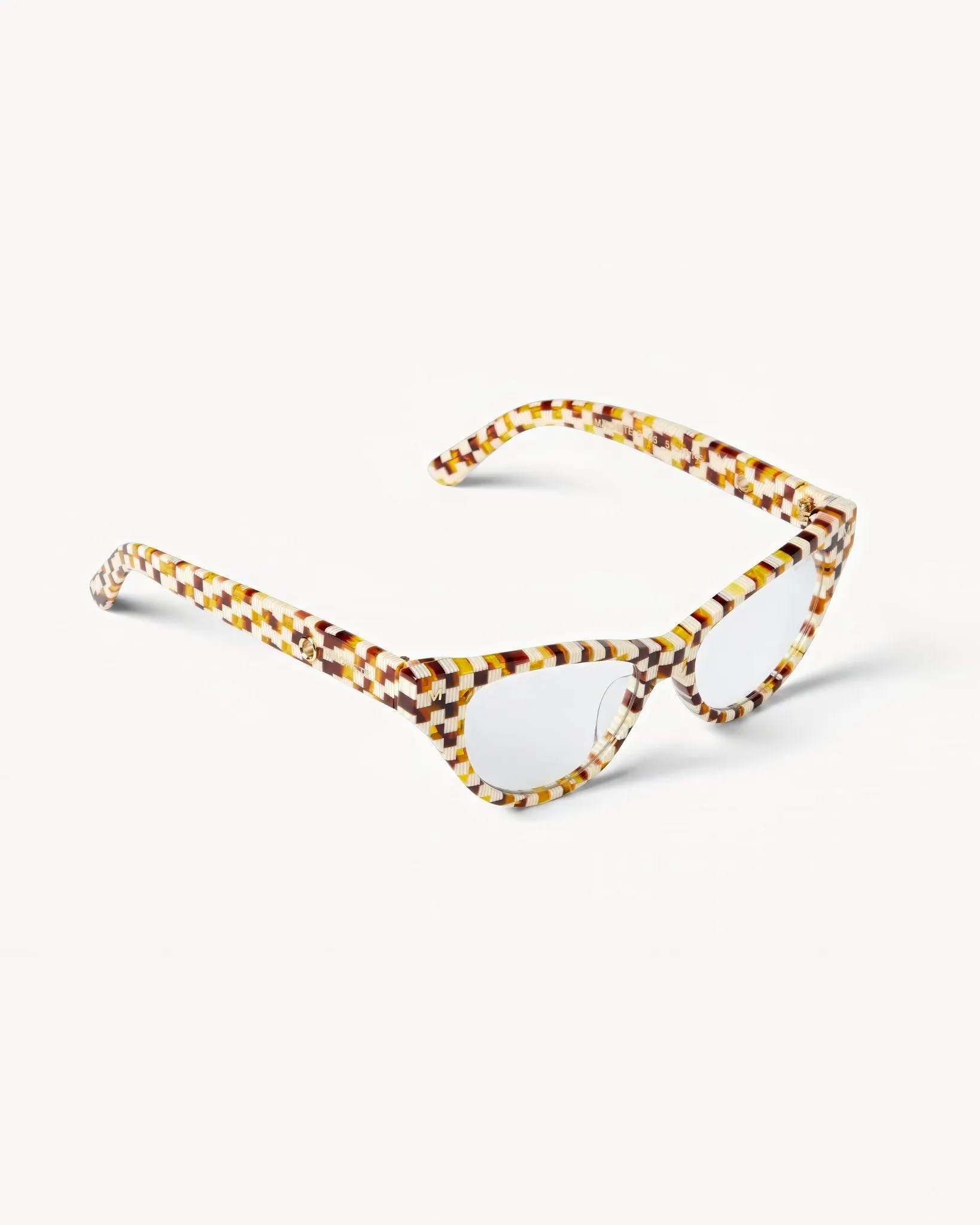 Suzy Glasses in Tortoise Checker sold by Machete product image thumbnail 3