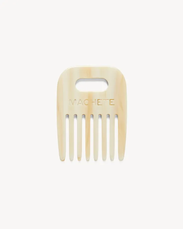 No. 4 Comb in Alabaster sold by Machete