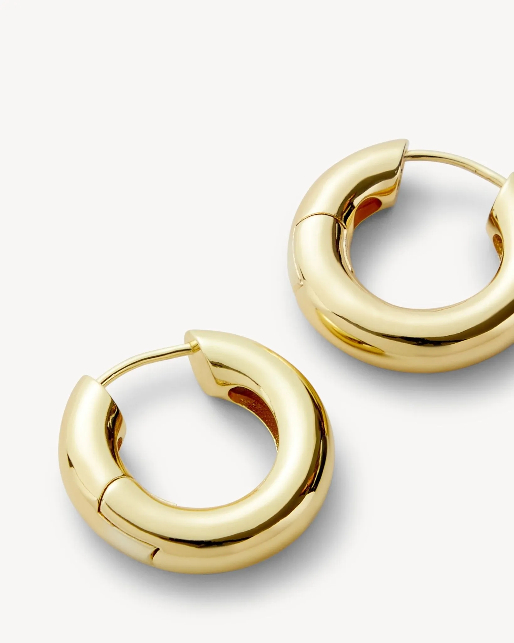 Chunky Hoops in Gold sold by Machete product image thumbnail 2