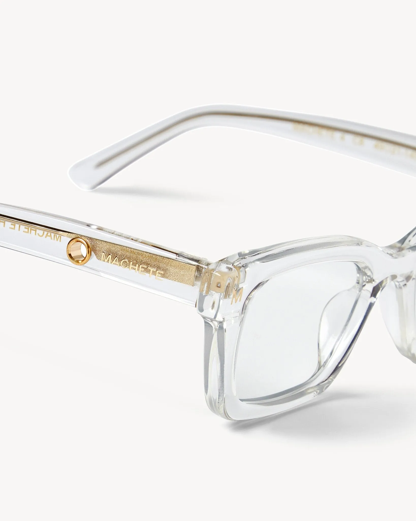 Ruby Glasses in Clear sold by Machete product image thumbnail 2