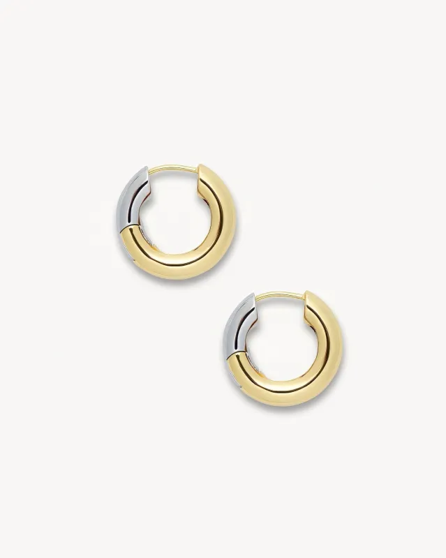 Chunky Hoops in 3/4 Gold sold by Machete