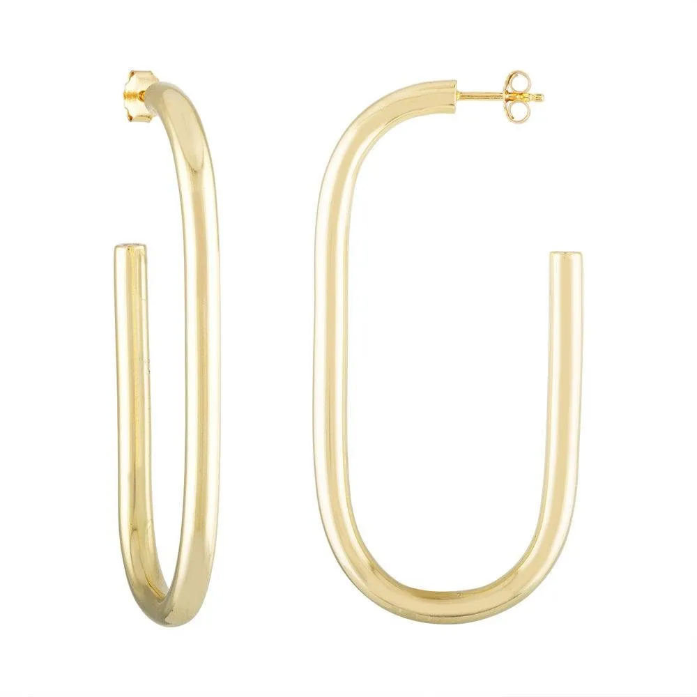 Formal Maya Earrings in Gold sold by Machete