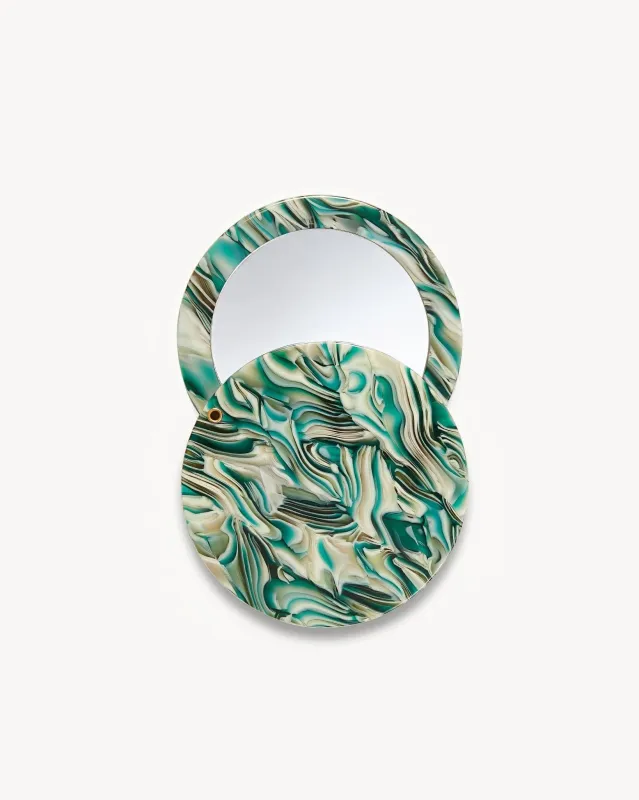 Circle Mirror in Stromanthe sold by Machete