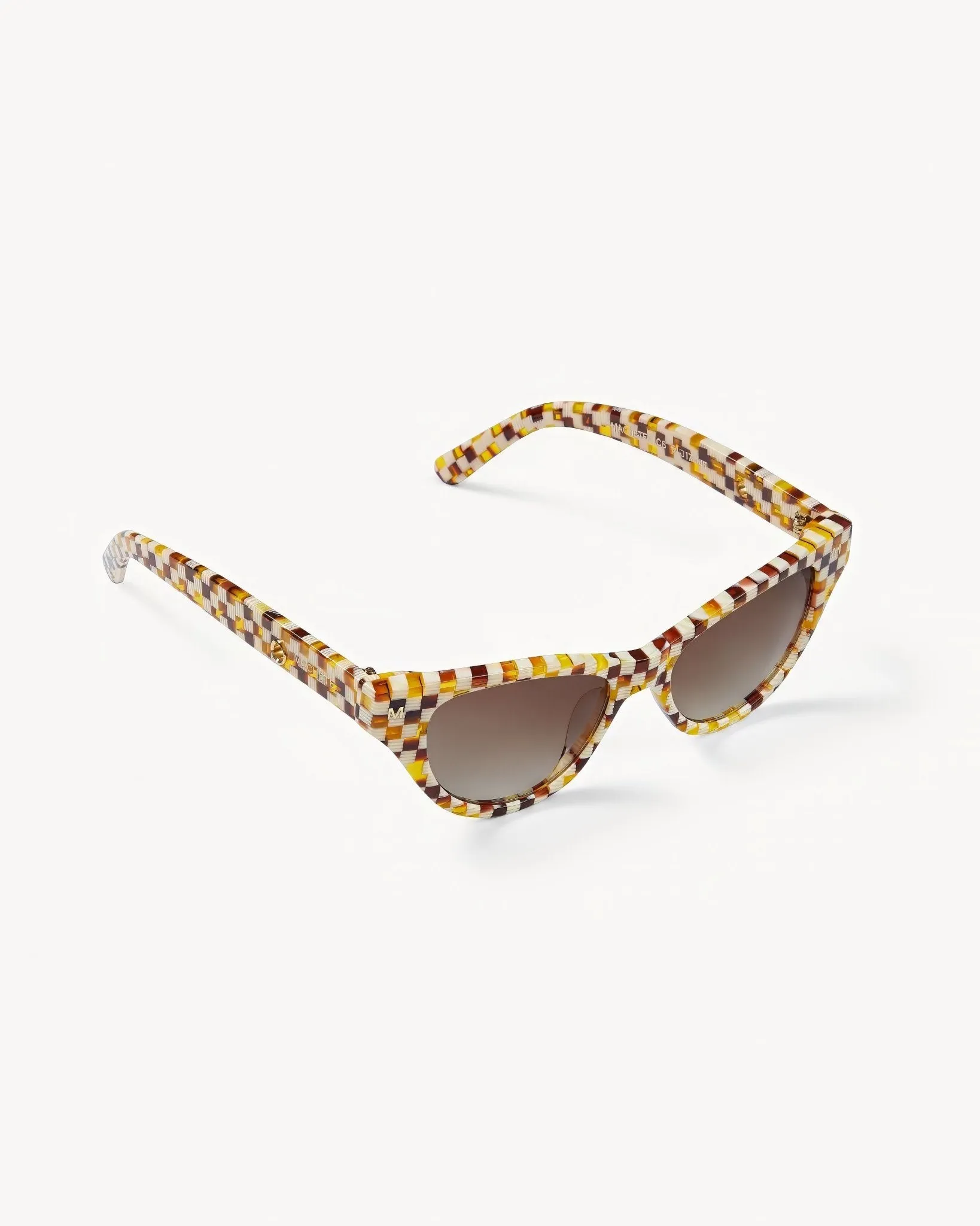 Suzy Sunglasses in Tortoise Checker sold by Machete product image thumbnail 4
