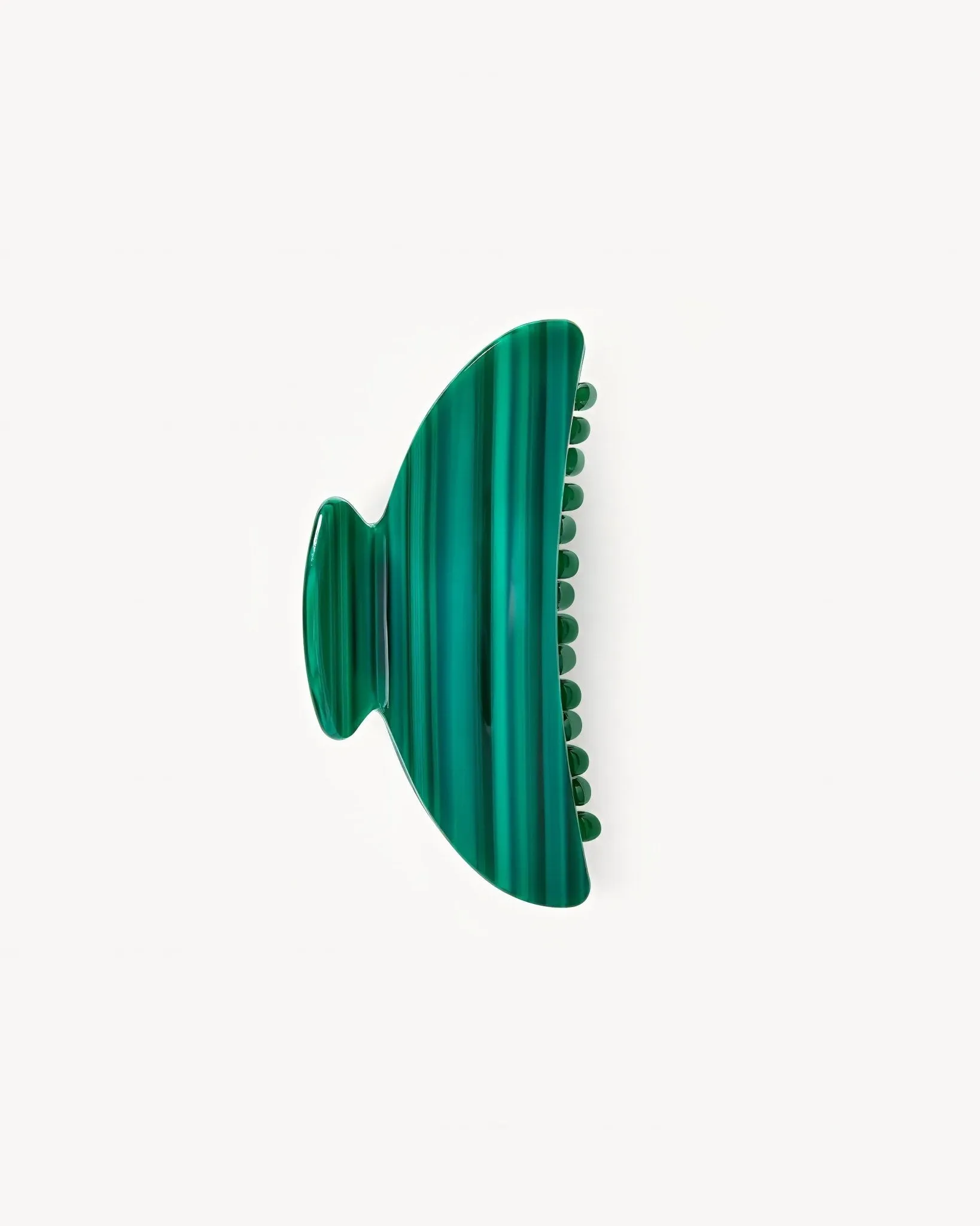 Midi Heirloom Claw in Malachite sold by Machete