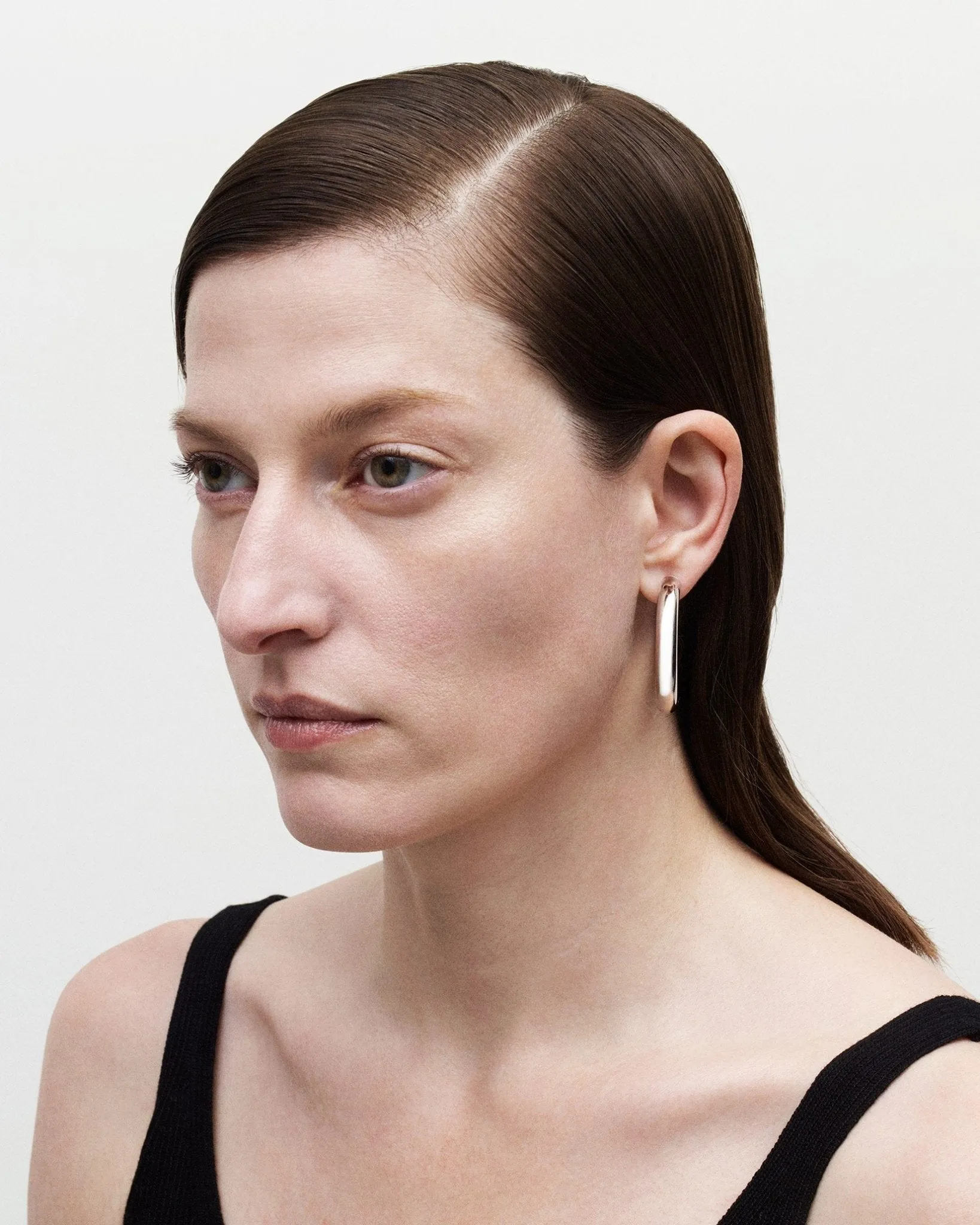 1.5" Perfect Hoops in Silver sold by Machete product image thumbnail 4