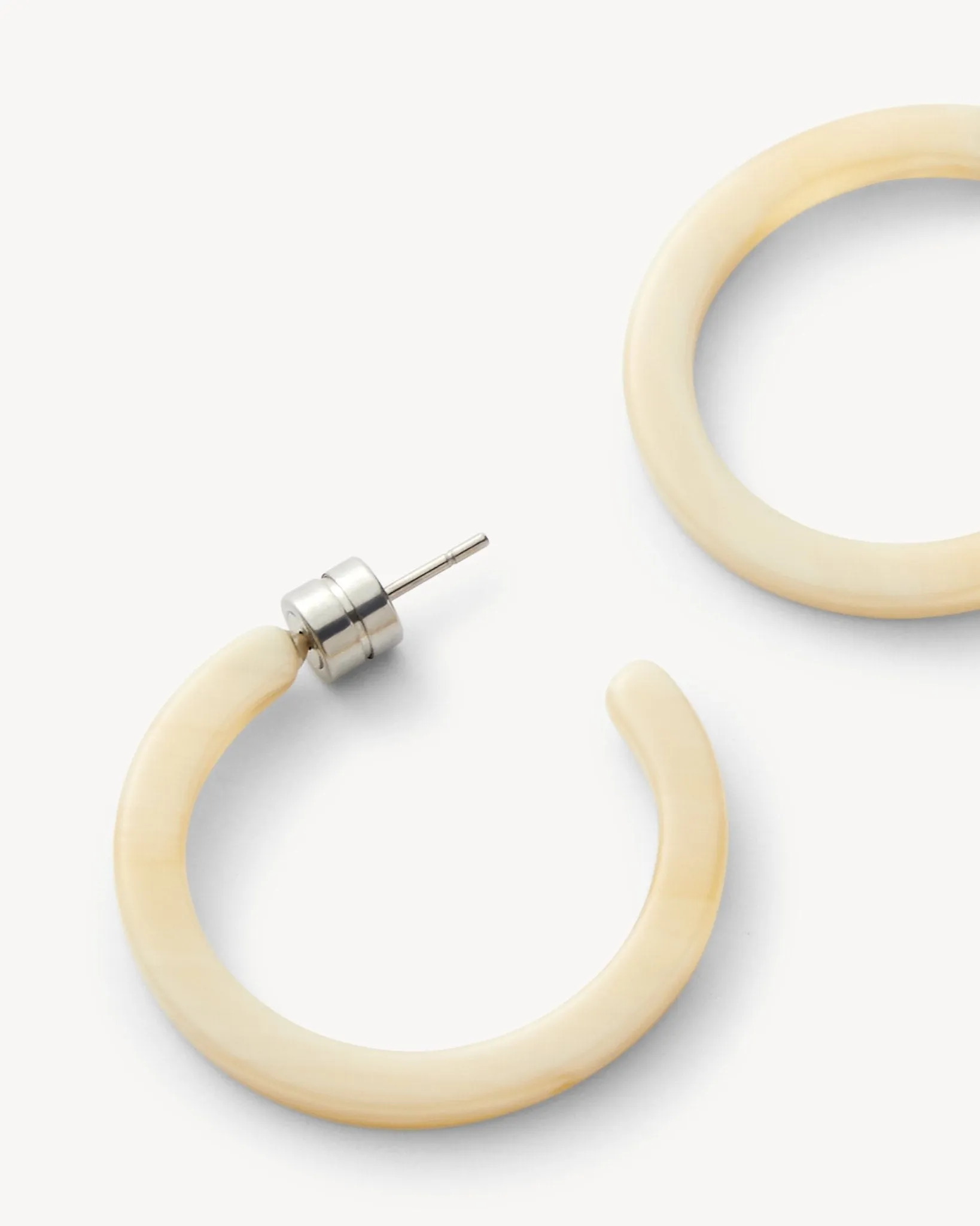 Mini Hoops in Alabaster sold by Machete product image thumbnail 2