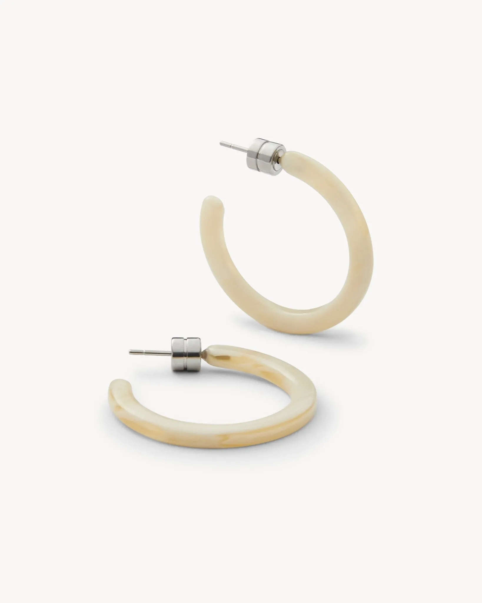 Mini Hoops in Alabaster sold by Machete product image thumbnail 3