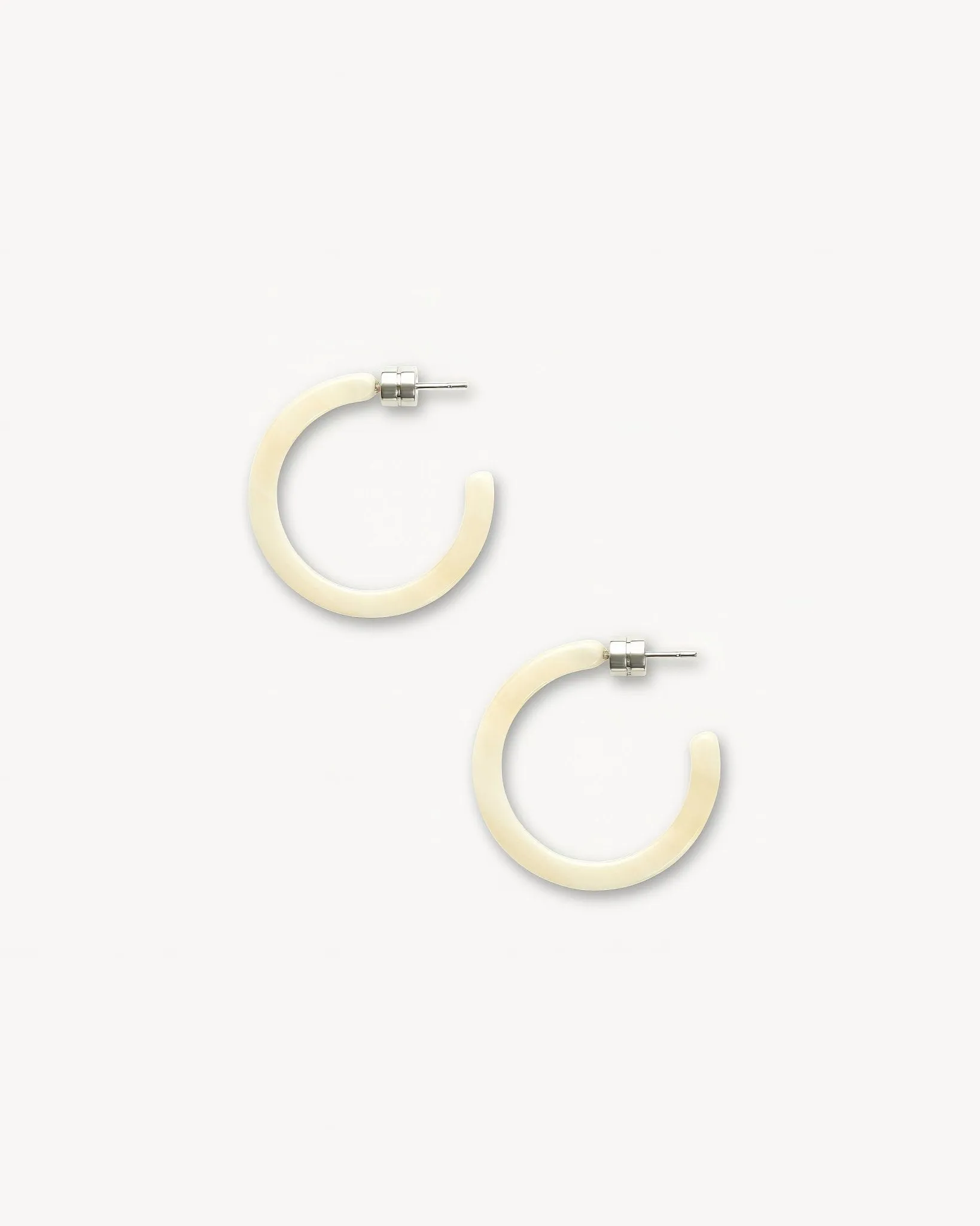 Mini Hoops in Alabaster sold by Machete