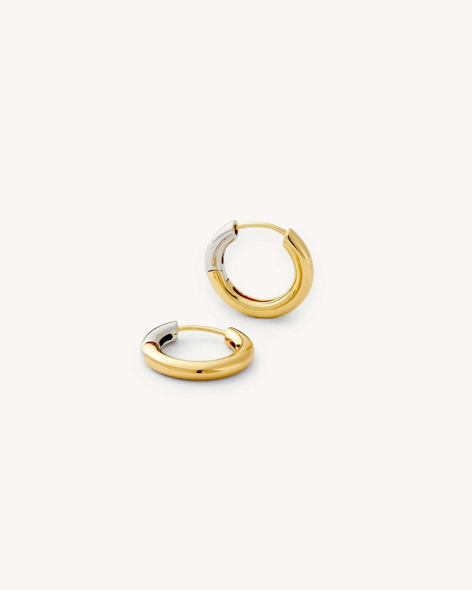 Petite Hoops in 3/4 Gold sold by Machete product image thumbnail 3