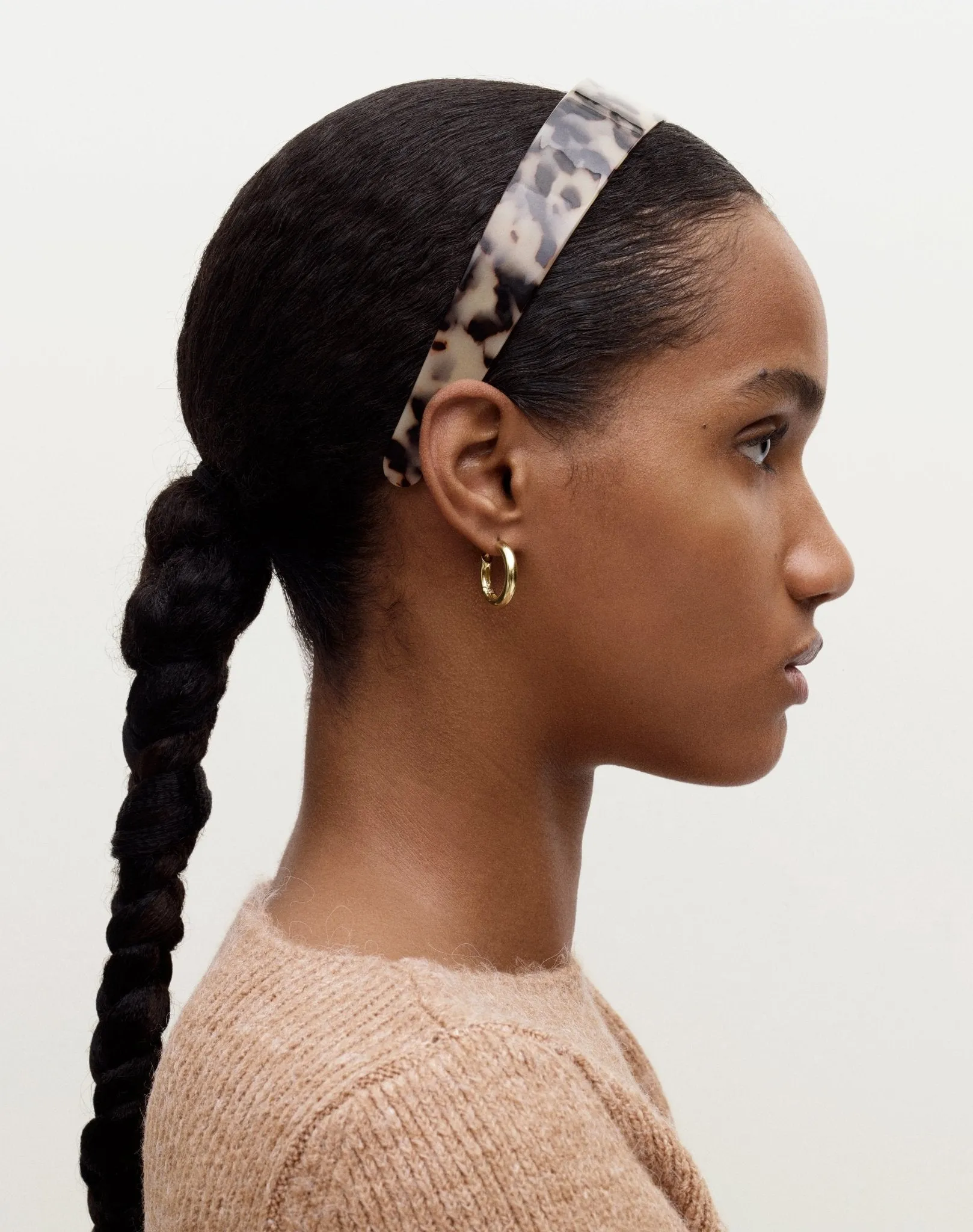 Petite Hoops in 3/4 Gold sold by Machete product image thumbnail 4