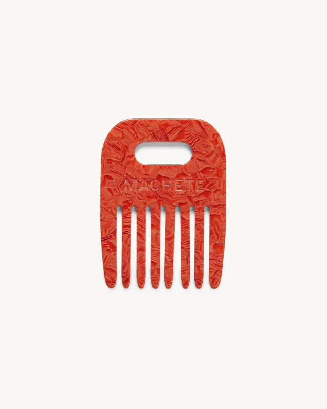 No. 4 Comb in Poppy sold by Machete