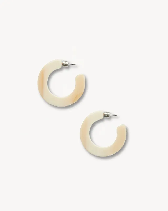 Kate Hoops in Alabaster sold by Machete