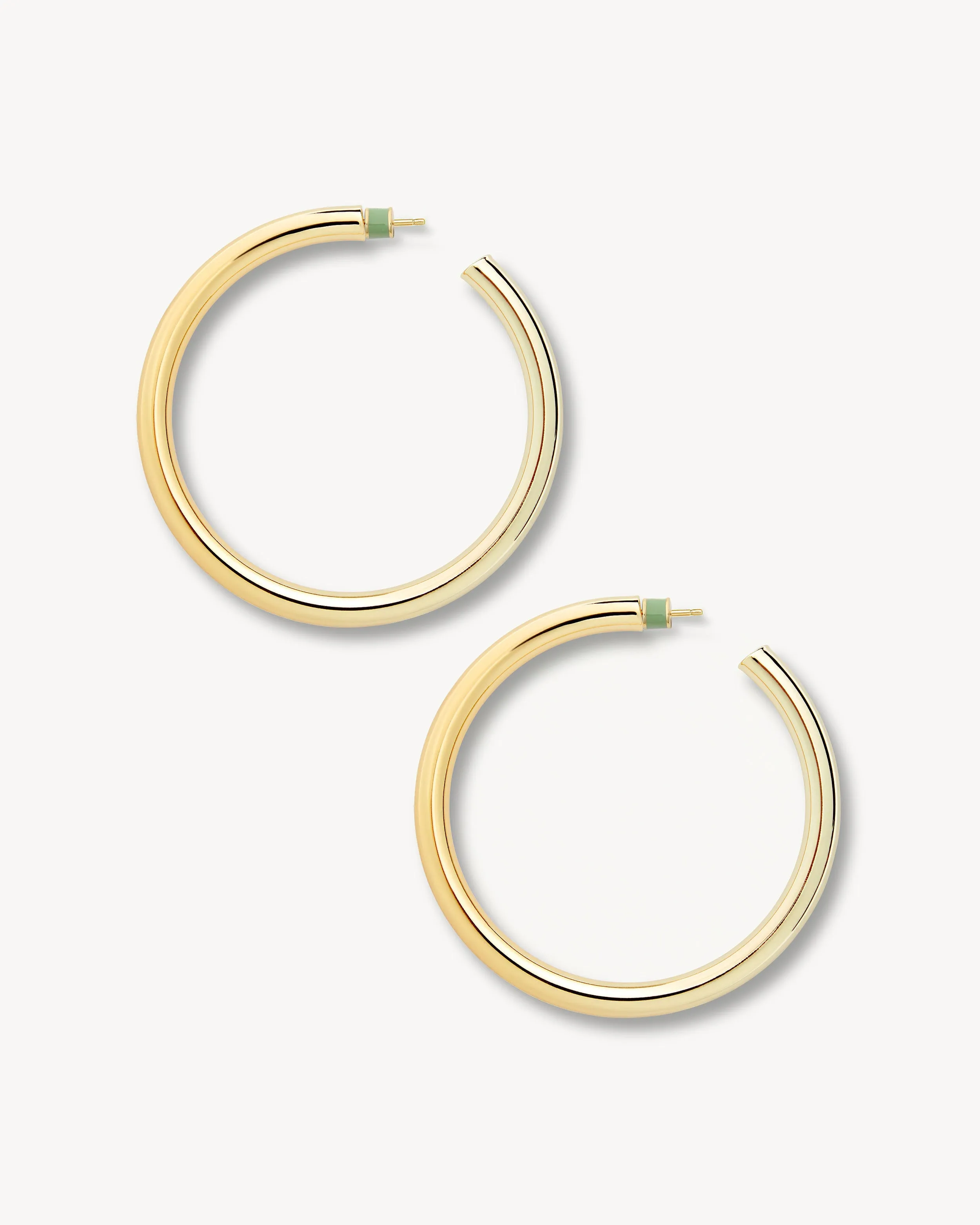 2.5" Perfect Hoops in Gold sold by Machete