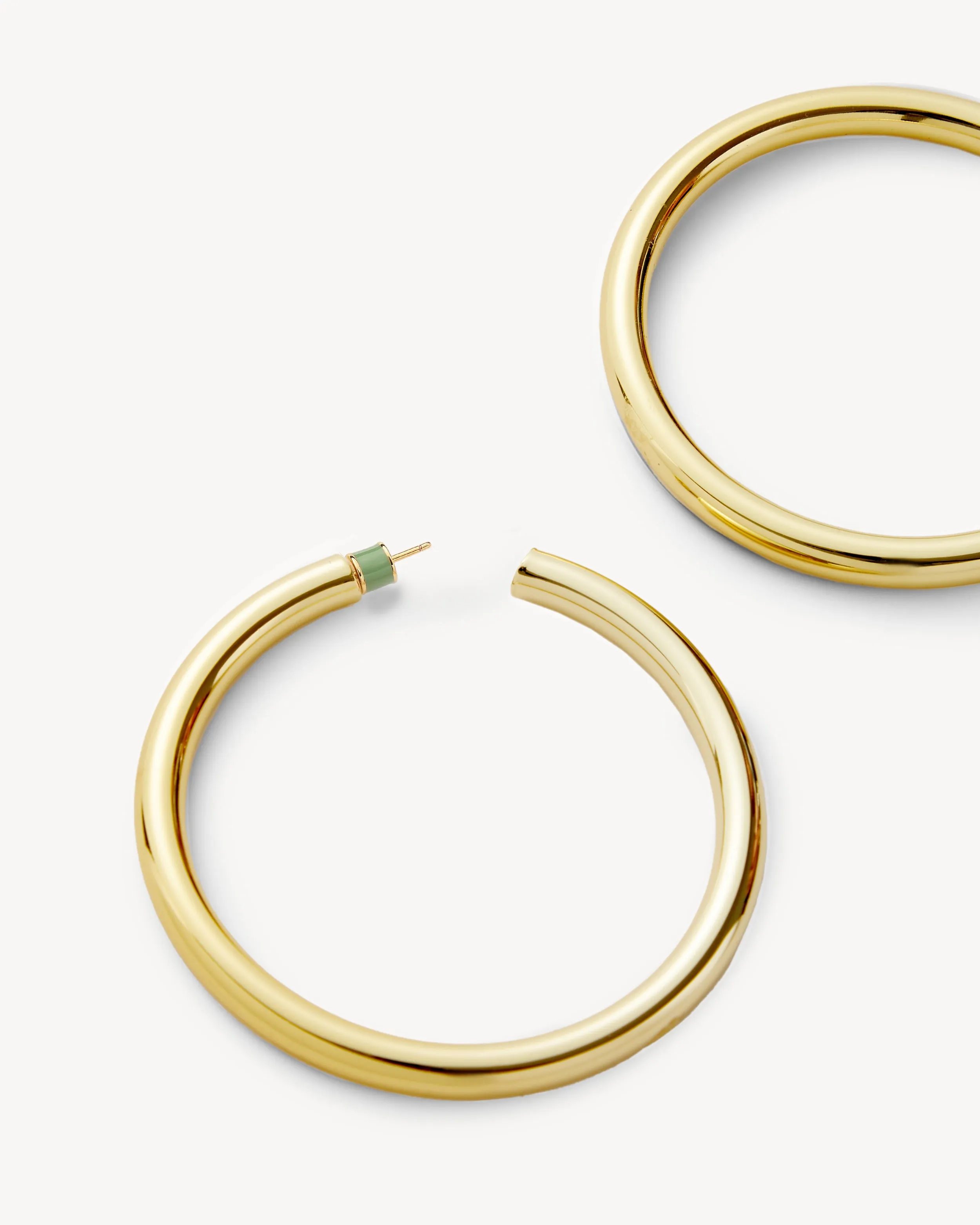 2.5" Perfect Hoops in Gold sold by Machete product image thumbnail 2
