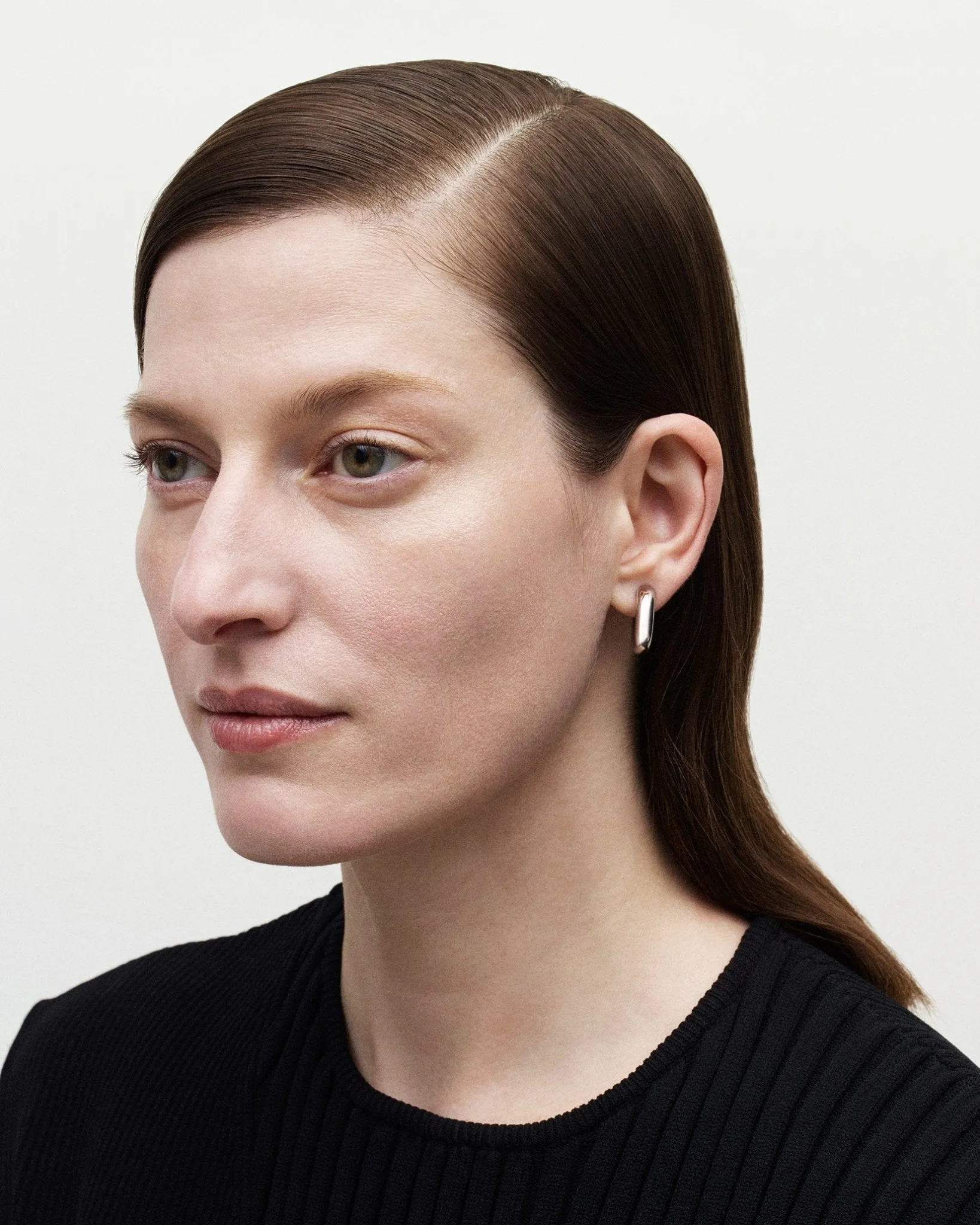 .75" Perfect Hoops in Silver sold by Machete product image thumbnail 4