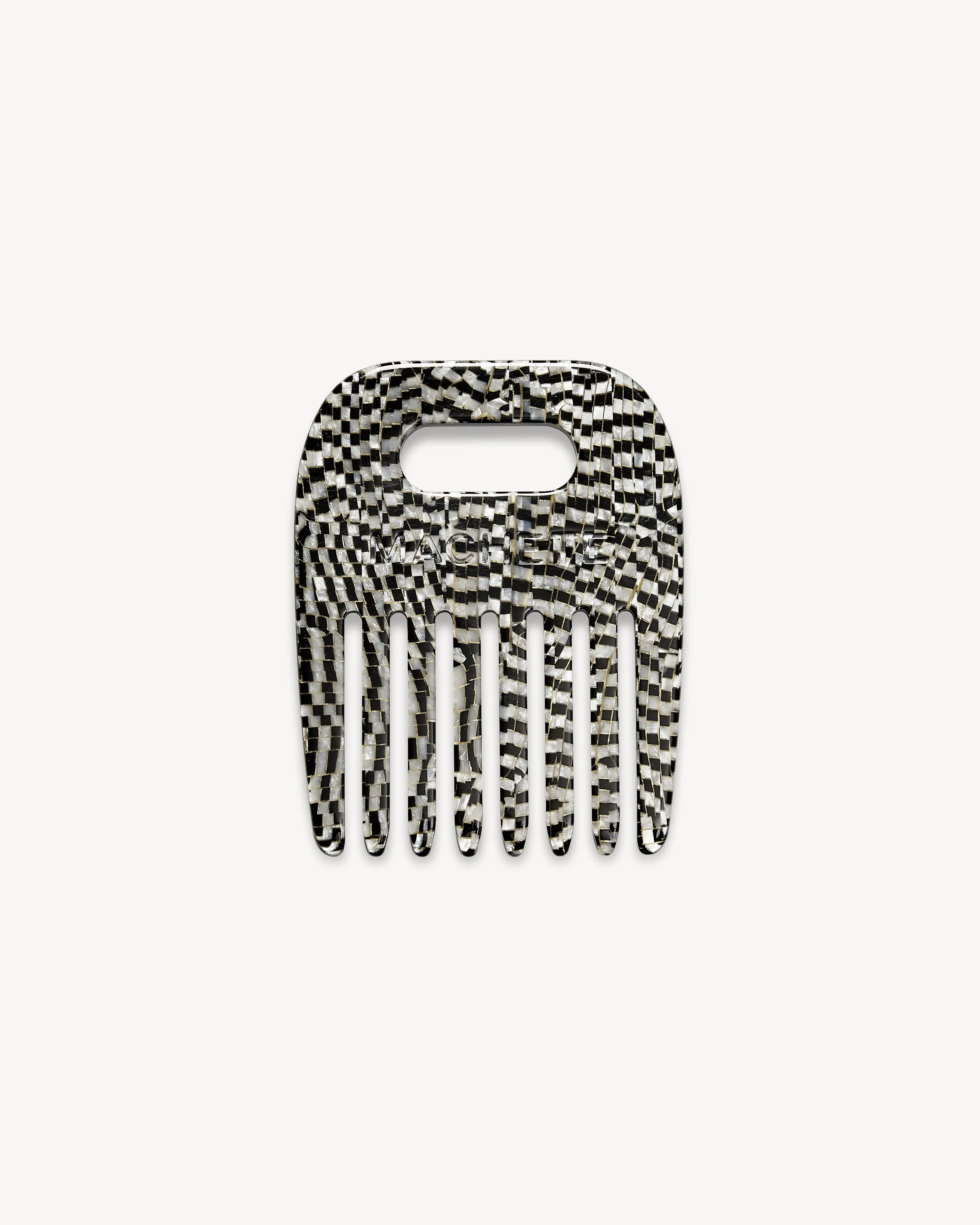No. 4 Comb in Perle Noir sold by Machete