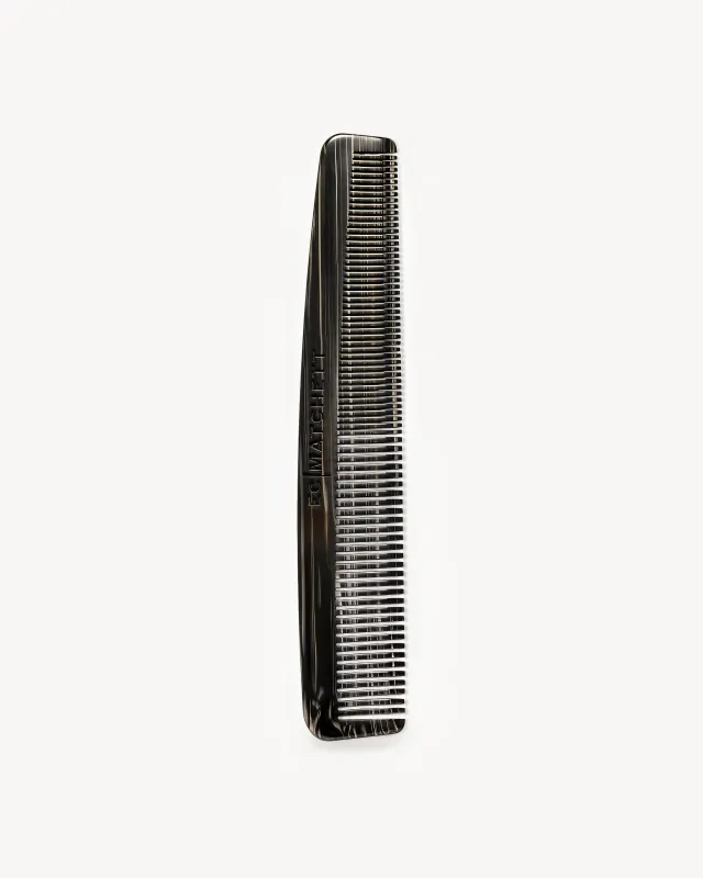 Barber Comb in Black Pearl sold by Machete