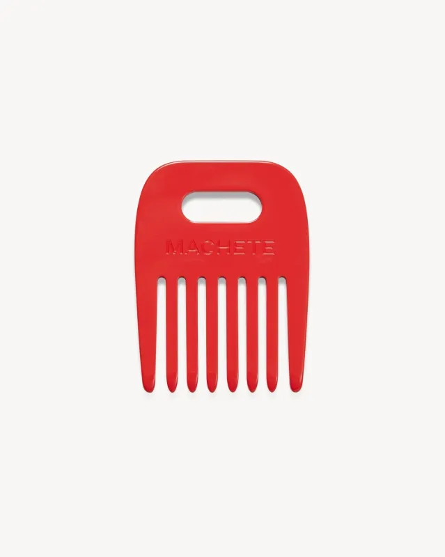 No. 4 Comb in Ruby sold by Machete