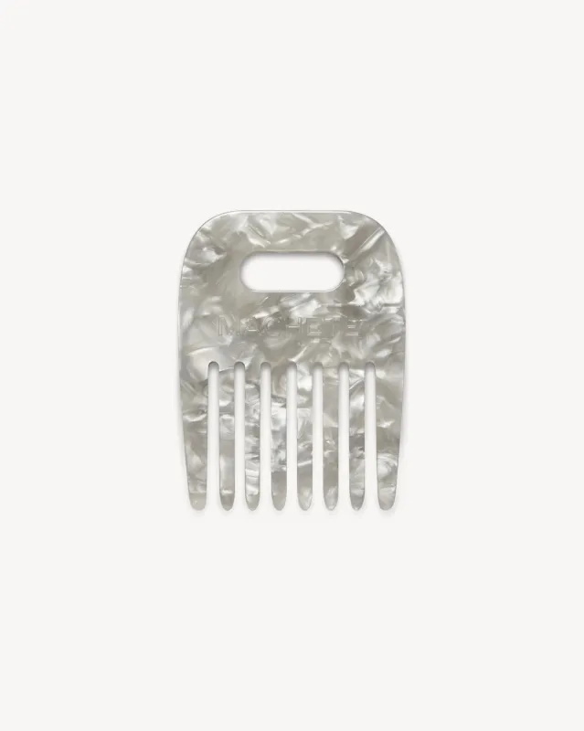 No. 4 Comb in Grey Shell sold by Machete