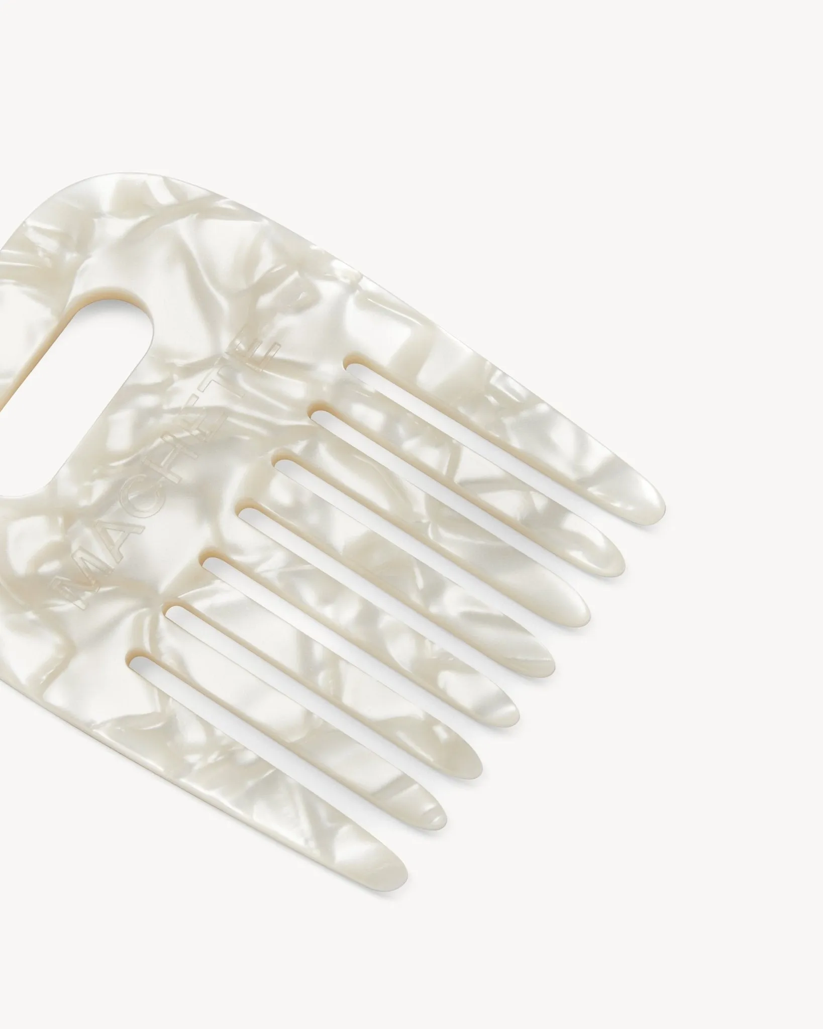 No. 4 Comb in White Shell sold by Machete product image thumbnail 2