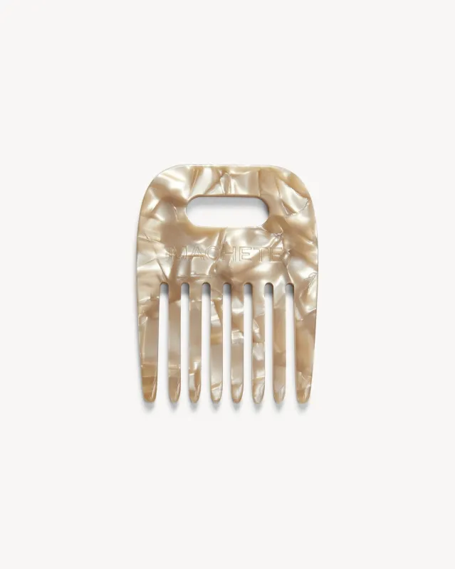 No. 4 Comb in Sand Shell sold by Machete