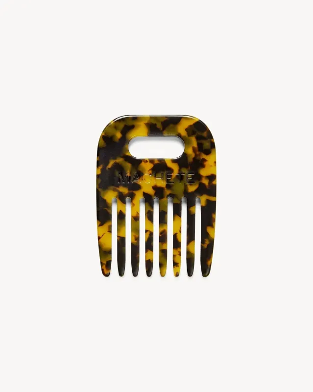 No. 4 Comb in Classic Tortoise sold by Machete
