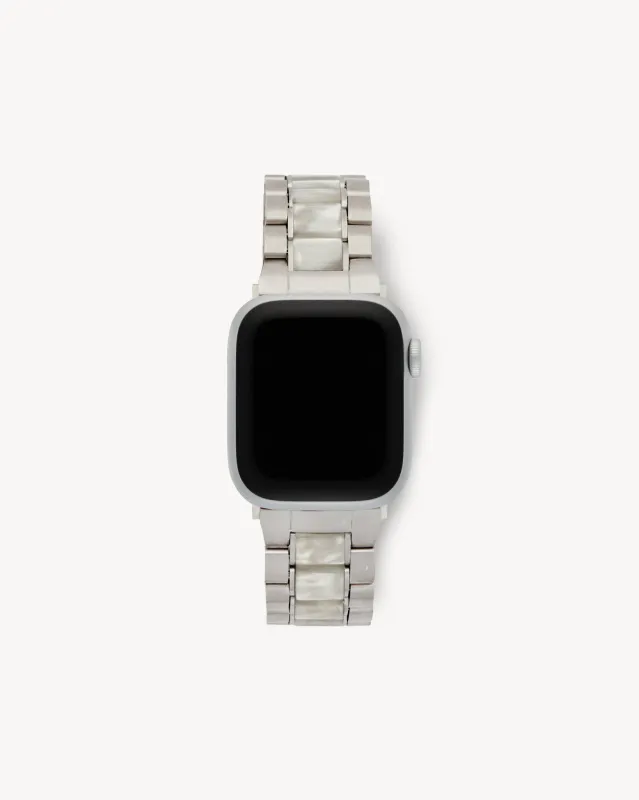 Boyfriend Apple Watch Band in Grey Shell sold by Machete