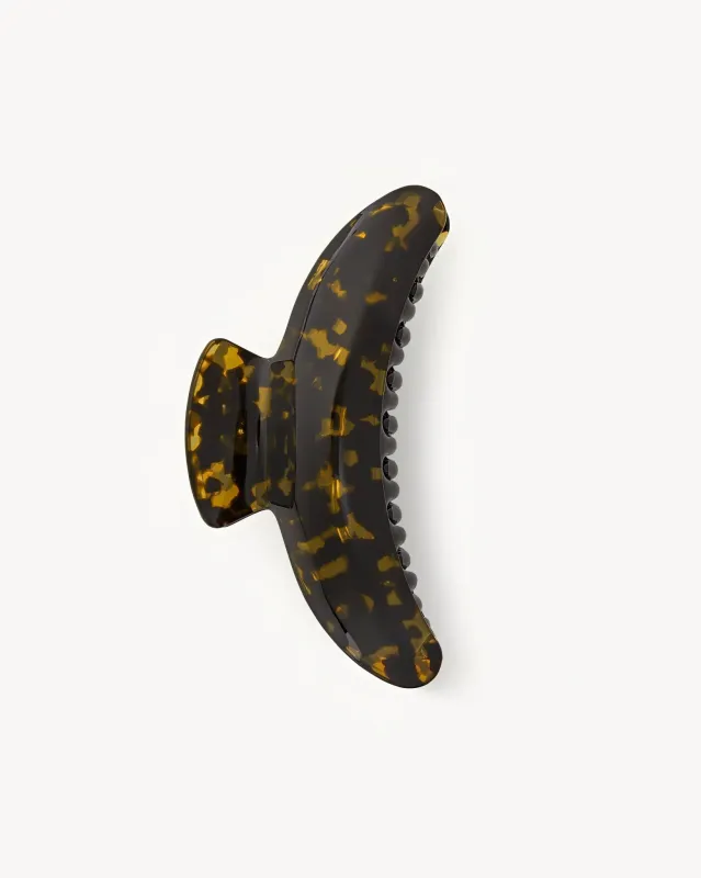 Jumbo Heirloom Claw in Dark Tortoise sold by Machete