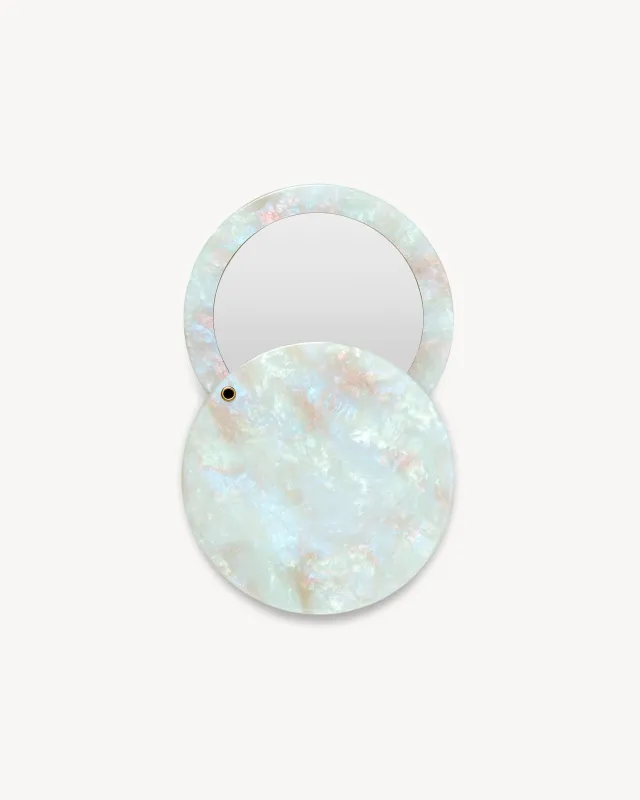 Circle Mirror in Astral Mint sold by Machete