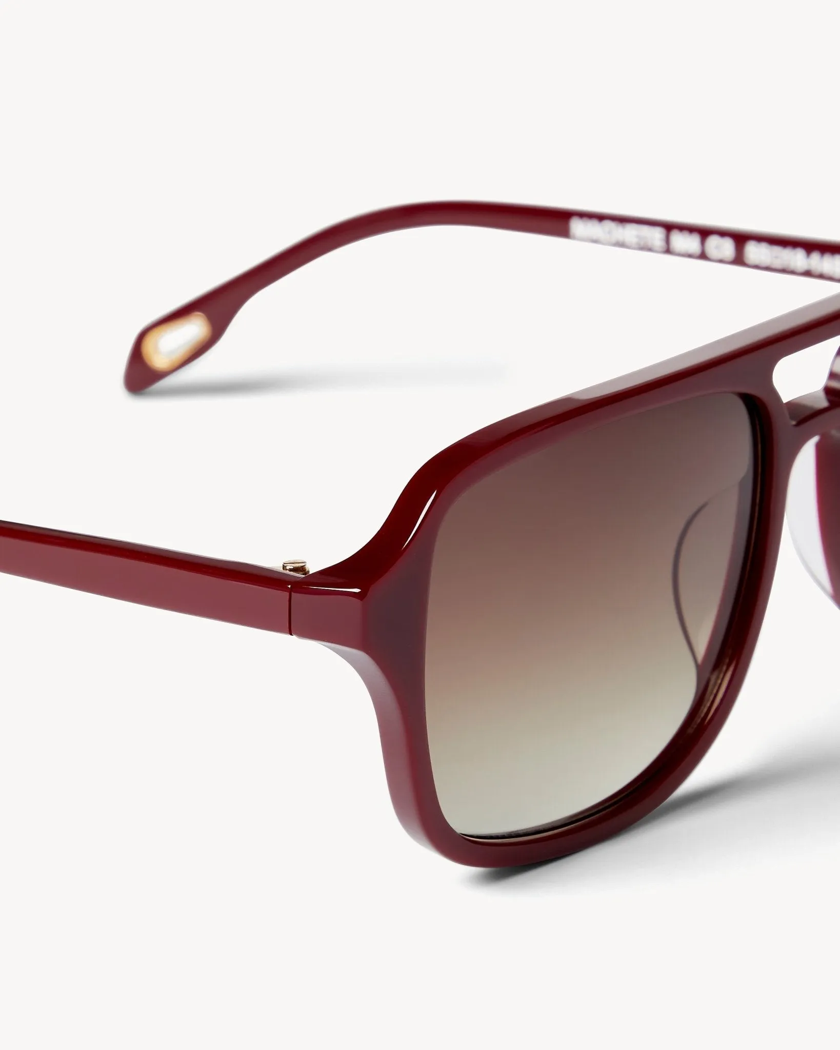 Jane Sunglasses in Oxblood sold by Machete product image thumbnail 3