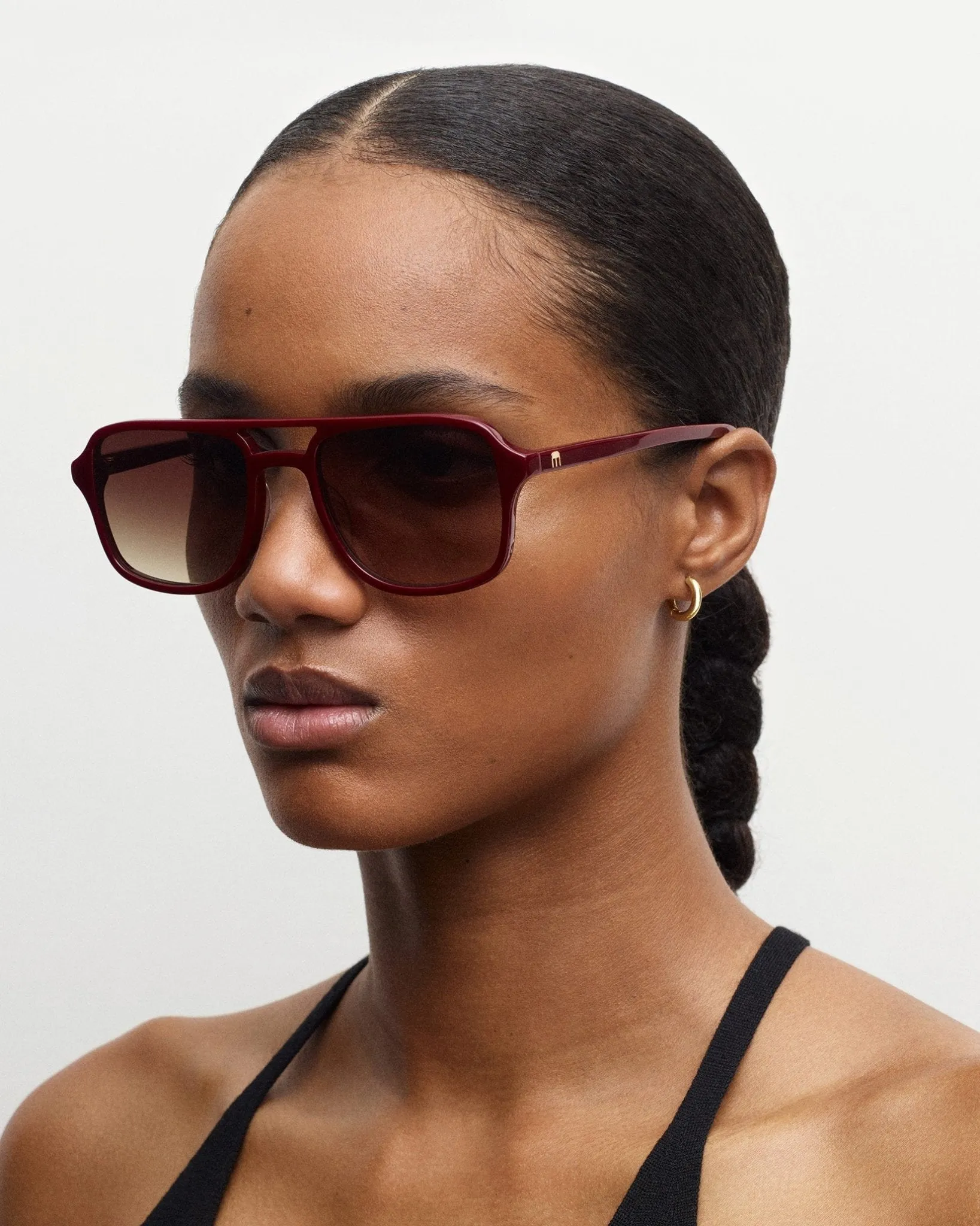 Jane Sunglasses in Oxblood sold by Machete product image thumbnail 2