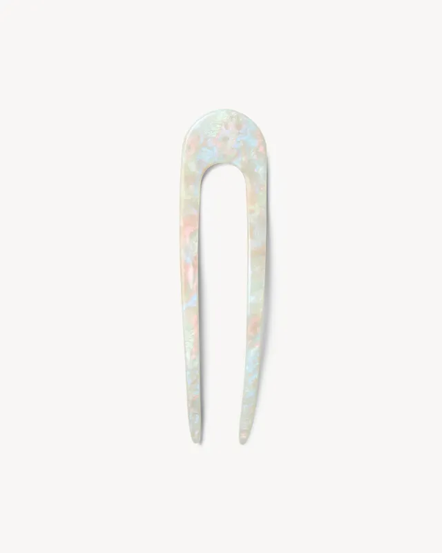 French Hair Pin in Astral Mint made by Machete