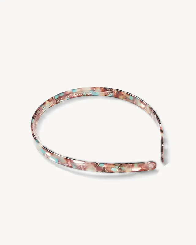 Ultralight Thin Headband in Marronique sold by Machete