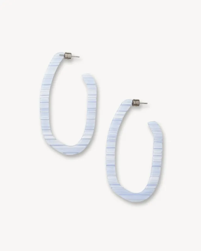 Margot Hoops in Riviera Stripe sold by Machete