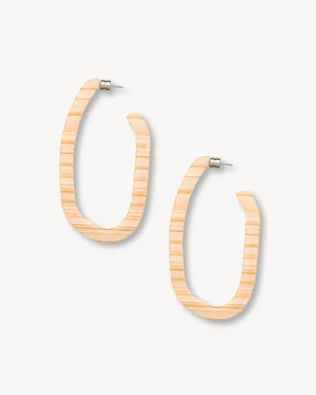 Margot Hoops in Chameau sold by Machete
