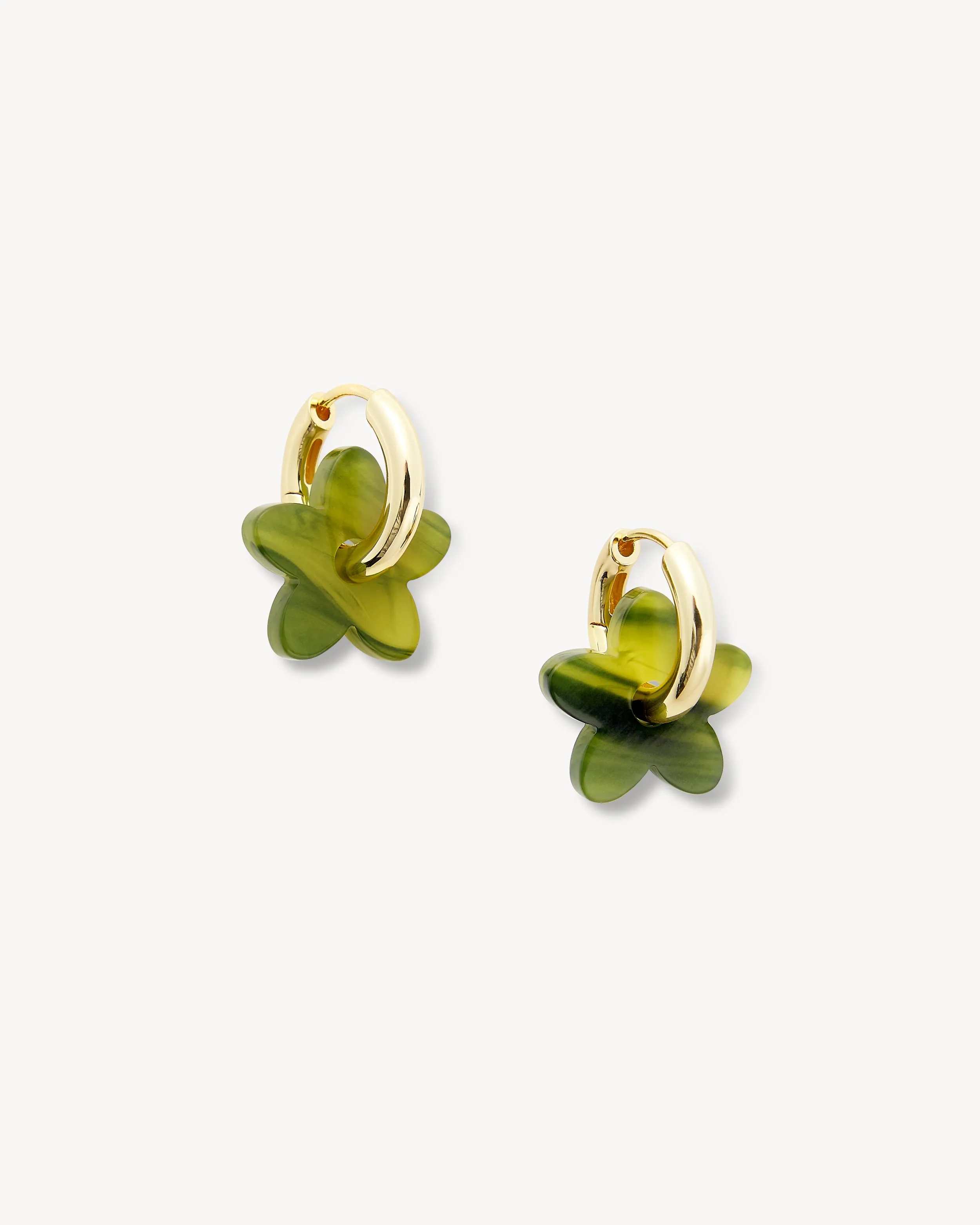 Petite Flower Charms in Algae sold by Machete product image thumbnail 2
