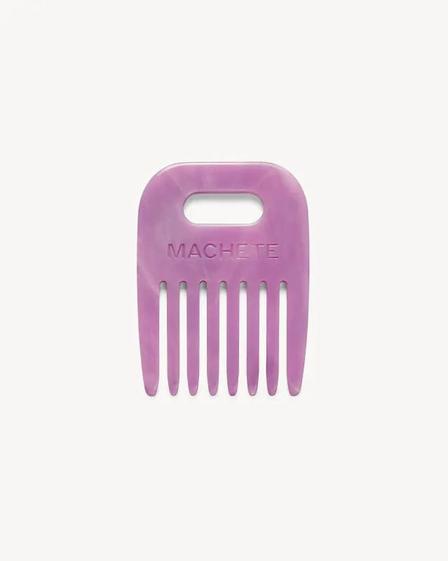 No. 4 Comb in Orchid made by Machete