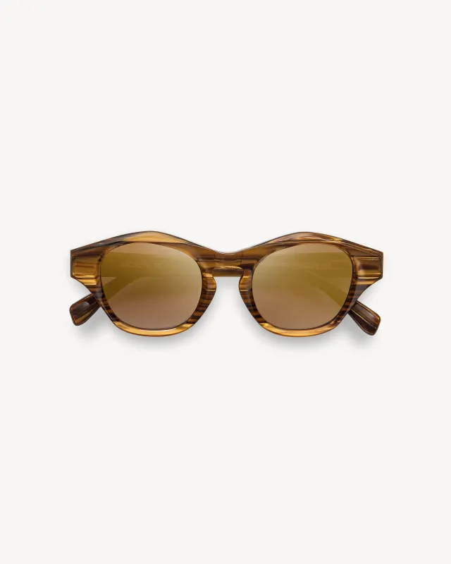 Olympia Sunglasses in Tiger's Eye made by Machete